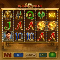 FridayRoll - Book of Dead Slot Game - Play'n GO