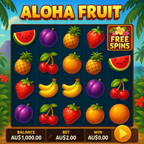 FridayRoll - Aloha Fruit Slot Game - Classic Pokie