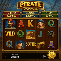 FridayRoll - Pirate Jackpots Slot Game - Online Pokie