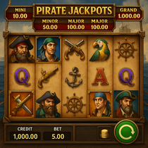 FridayRoll - Pirate Jackpots Slot Game - Online Pokie