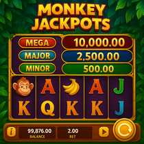 FridayRoll - The Monkey Jackpots Slot Game - Bonus Pokie
